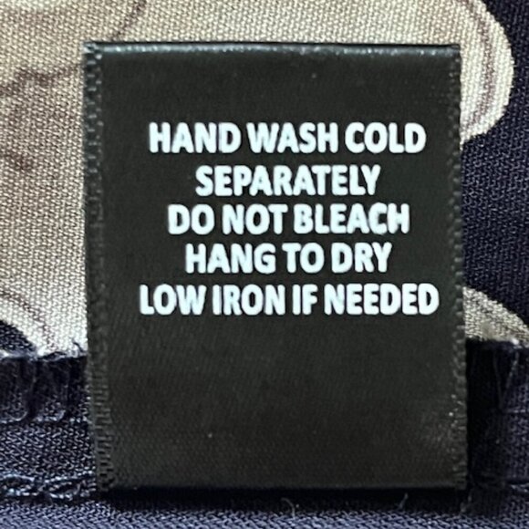 Anthropologie Skies are Blue Navy Boho Peasant Floral Print Bell Sleeves Top Sm - Picture 10 of 11